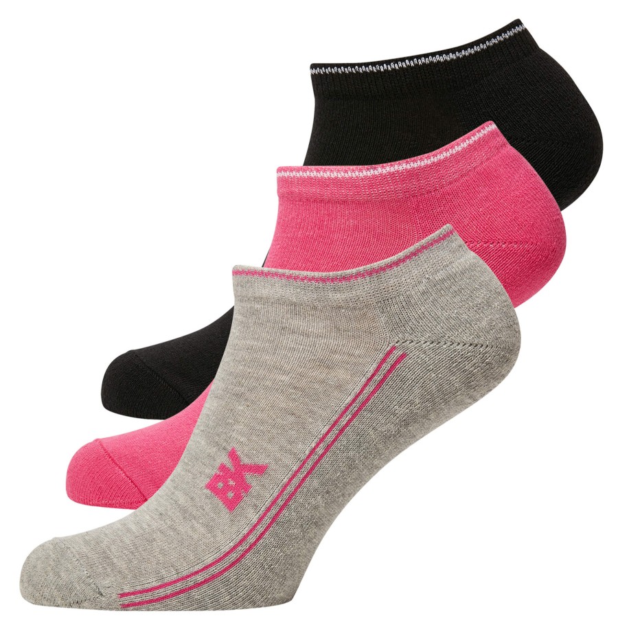 Mujer BK Footwear | Pack De 3 Calcetines Deportivos