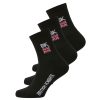 Mujer BK Footwear | Pack De 3 Calcetines Moteros